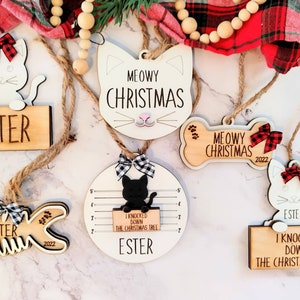 cat ornament svg. christmas ornaments svg. cat laser ornaments svg. laser ornaments svg. cat bundle svg. glowforge christmas svg. cat svg