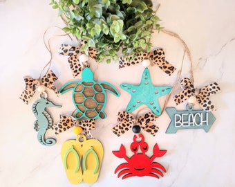 beach car charms svg. car charms svg. beach life car charms. beach ornaments svg. bag tag svg. Beach life .laser files. Cut files