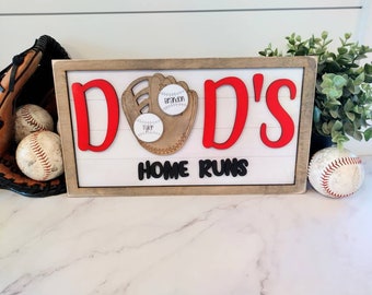 fathers day svg. dad gifts svg. baseball dad svg. baseball dad files. laser files. svg files. baseball svg. dads home runs..mother&#39;s day svg