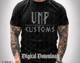 Männer schwarzes T-Shirt Mockup, weißes T-Shirt flach (digitaler Download)