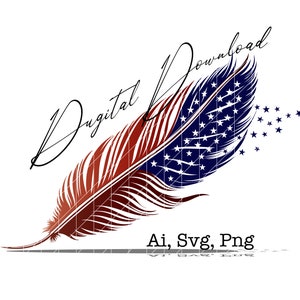 feather flag SVG, American flag png, We He People Flag SVG,American Flag Svg For Cricut and Silhouette, USA Flag Cut File, digital download,