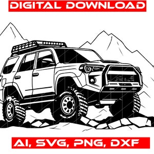 4X4 Offroad Clip Art truck | Off Road Car png | sublimation 4X4 Offroad Clip Art truck,  off-road Transparent Backdown, Off-road SUV truck