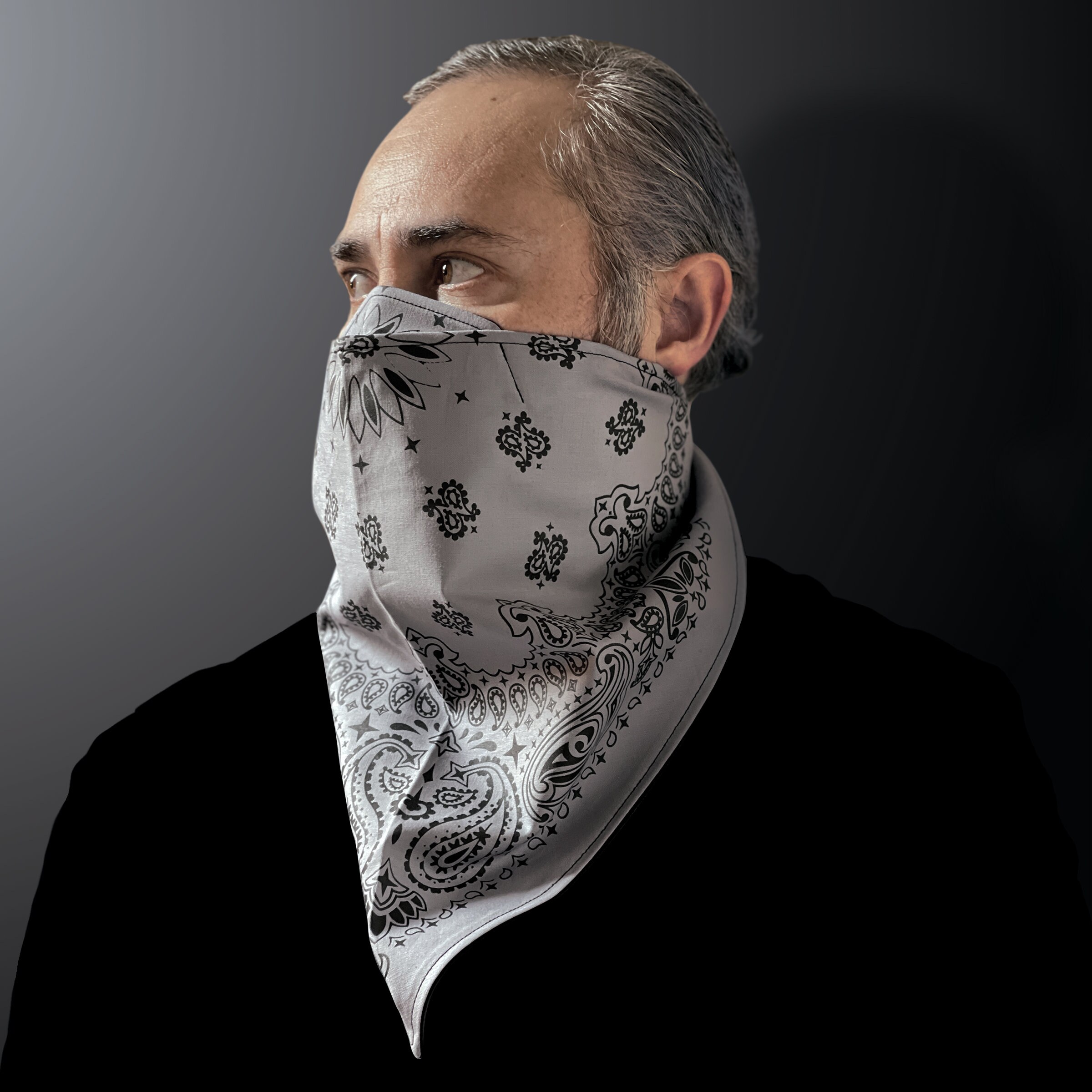 bandana with ear hooks