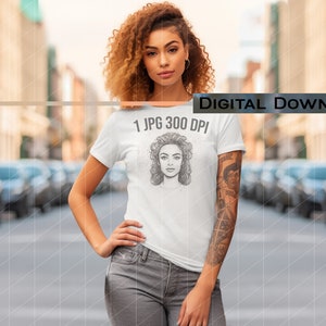 Off white Bella Canvas Women Tee Mock up | Bella Canvas  Mockup |Arm Crossed woman | Comfort Colors Bundle | white T shirt Mockup