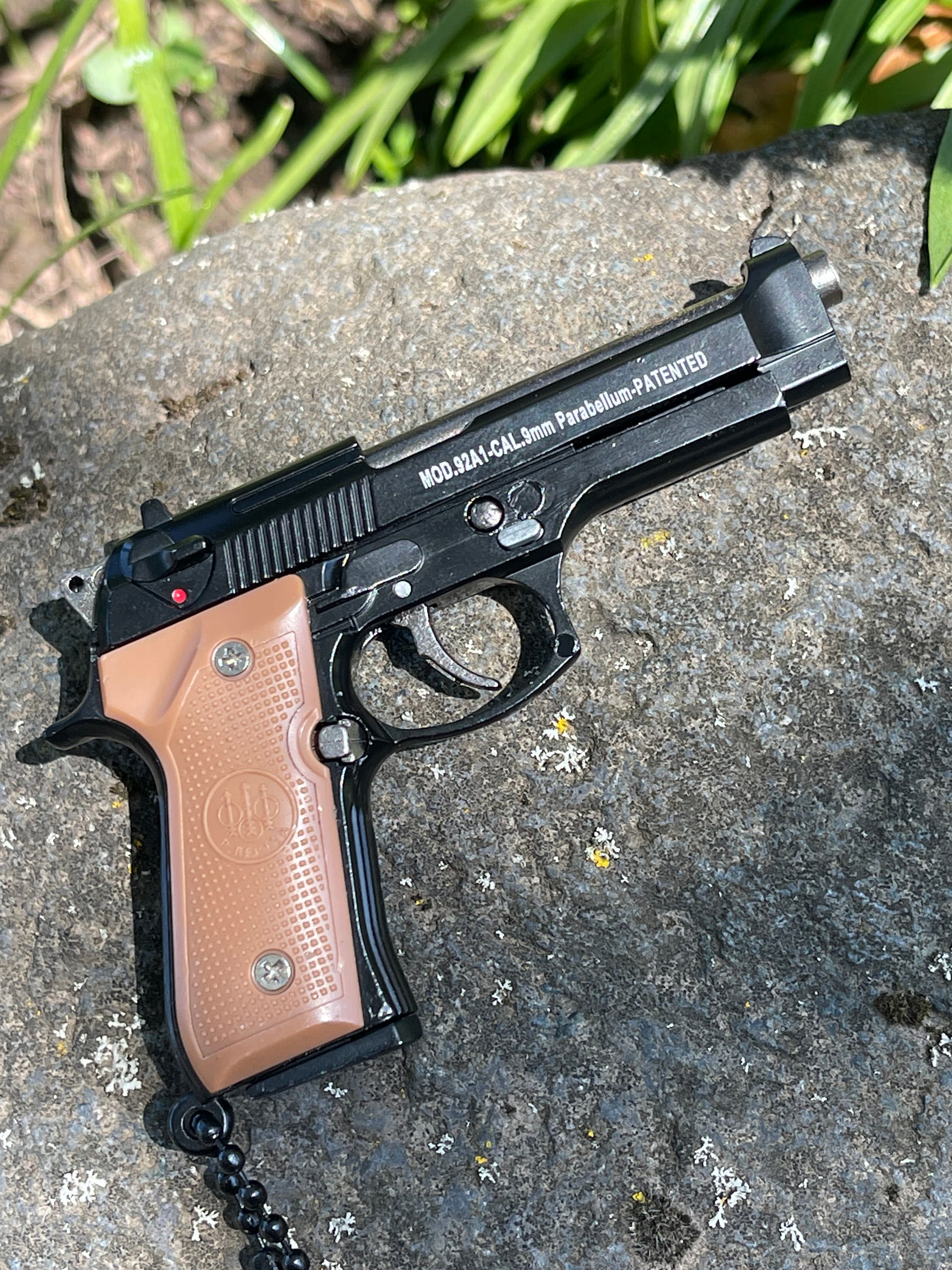 Mini Gun Keychain Metal 1911 Mini Keychain Fully Mechanical Etsy