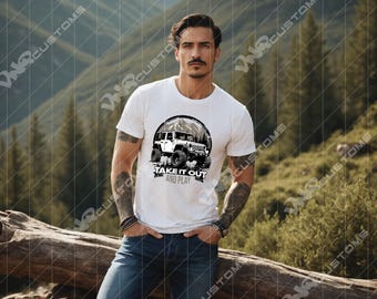 Modello di maglietta bianca da uomo – File PNG da 300 DPI (download immediato)