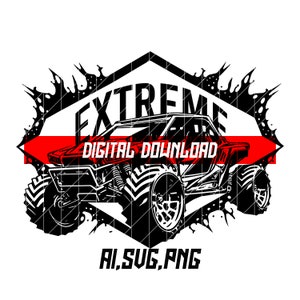 Best ETV All-terrain Svg Vehicles, SVG file, ClipArt Svg, laser engraving Off Road ETV, ETVmoffmroad, Hiking Design, Adventure Ai,svg,png, 6