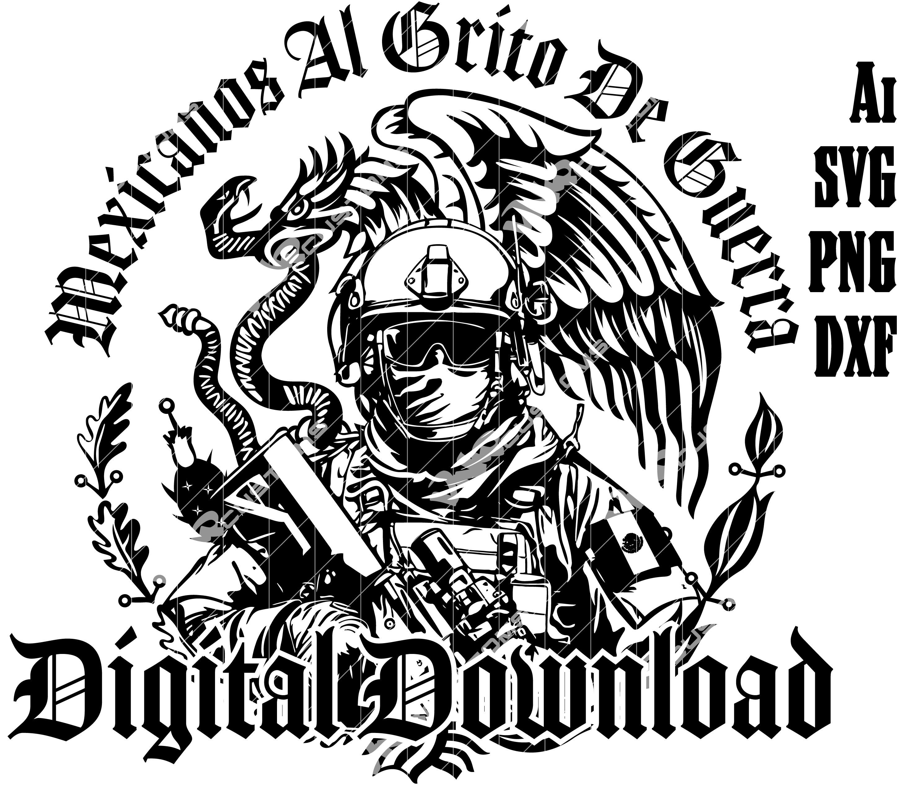 Mexicanos Al Grito De Guerra SVG, Mexican flag SVG File, Aztec Calendar SVG, Mexican art,  laser engraving file, Bandera Mexicana  png,