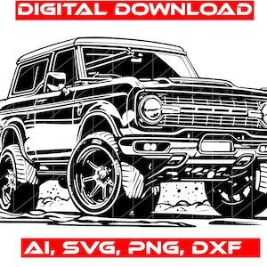SUV Clip Art truck | Off Road Car png | sublimation 4X4 Offroad Clip Art truck,  off-road Transparent Backdown, Off-road SUV truck