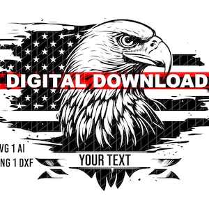 American Flag Clip Art Svg,Ai,Dxf,Png, US Flag and Eagle Svg, USA Distressed Flag with Eagle SVG Design, Cricut and Silhouette Eagle Flag