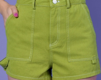 Ginevra Contrast Stitch Shorts