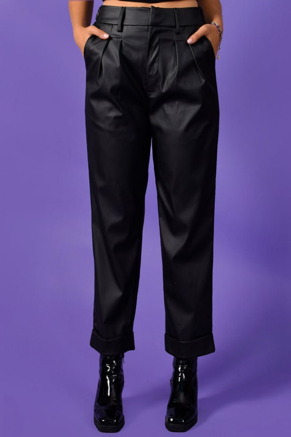 Nikita Vegan Leather Trousers - image 3