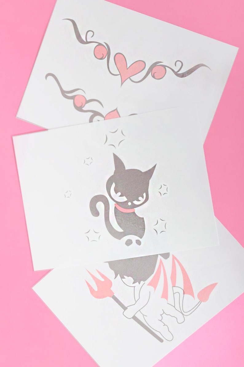 DEADSTOCK Y2k TEMPORARY TATTOOS Etsy