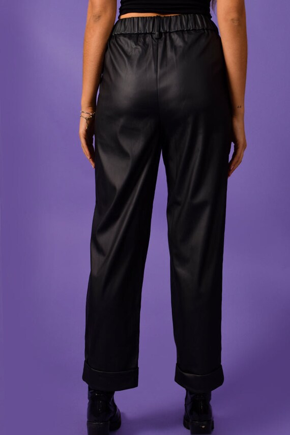 Nikita Vegan Leather Trousers - image 4