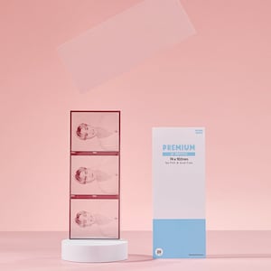 Custom BTS Triptych Photo Filmstrip Photocard Card Sleeves | Hard Kpop Photocard Sleeve | Card Protector NO PVC and Acid Free Sleeve