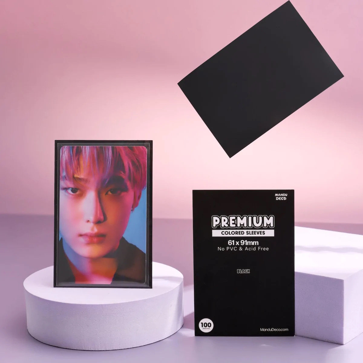 Double Clear Prismatic Hologram Card Sleeves Holographic 100 Penny Sleeves For Y