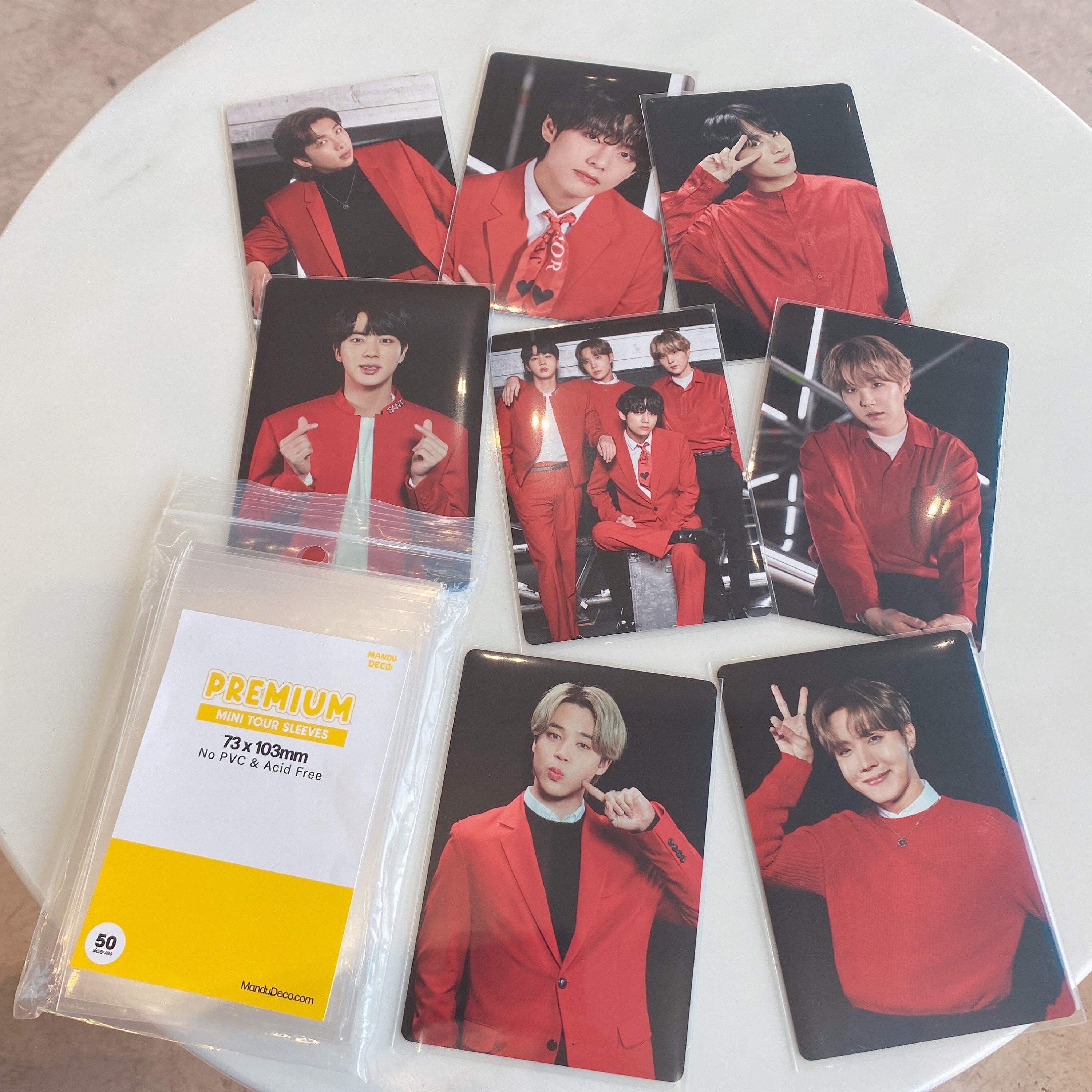 Thick Photocard Card Sleeve Hard Kpop Photocard Sleeve Etsy UK