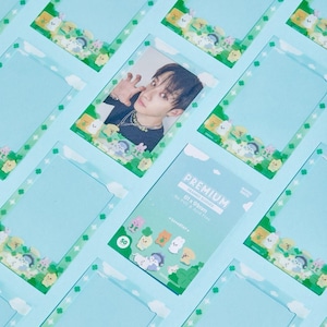 Personalisierte Skzoo Lovestay Photocard Sleeve 50 Pack | Harte Kpop Fotokarte Hülle | Kartenschutzhülle, keine PVC- und säurefreie Hülle