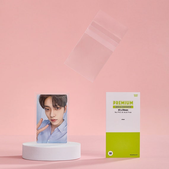card sleeves for photocards Holographic Card Sleeves – StarPOP shop