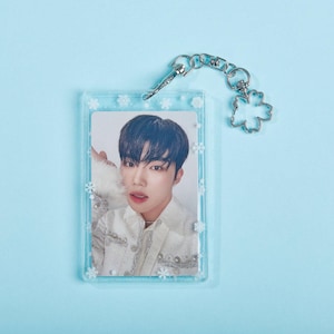 Acryl Kpop Fotokartenhalter - Schnee Version