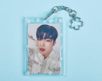Acrylic Kpop Photocard Holder - Snow Version