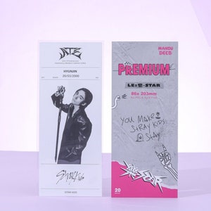 Fundas para minipósters de Stray Kids personalizadas / Funda rígida para tarjetas fotográficas de Kpop / Protector de tarjetas SIN PVC ni ácido