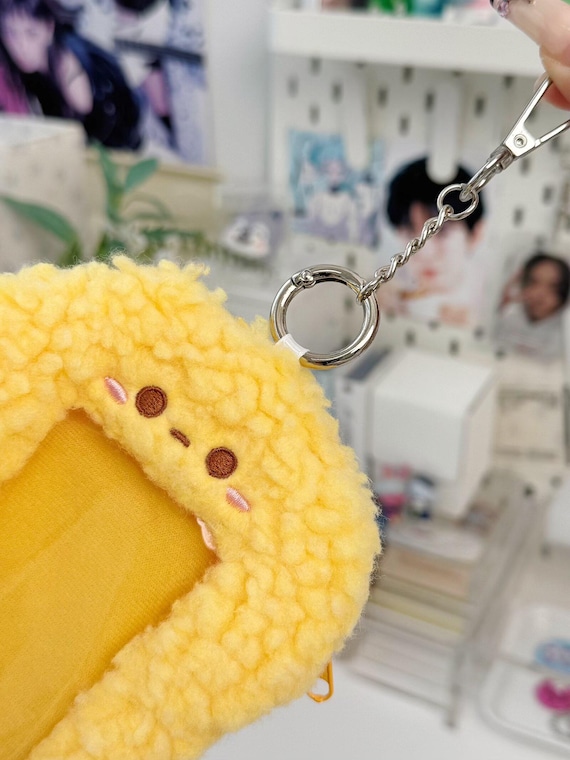 Shrimp Tempura Plush Photocard Holder, Japanese Soft Plush