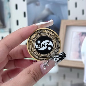 SKZ Karma Coin Enamel Pin