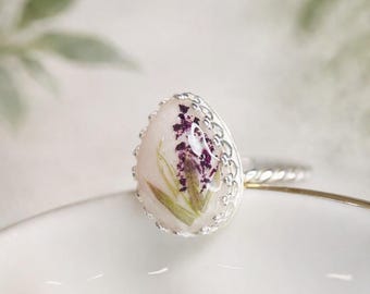 Anello in argento sterling a forma di goccia per il latte materno, gioiello commemorativo a forma di pera