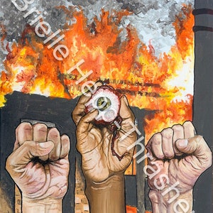 Eye for an Eye Fine Art Print