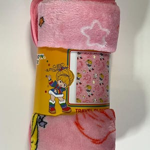 Rainbow Brite and Starlite  Travel Blanket