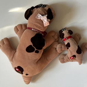 Vintage Tonka Pound Puppy Mum and Puppy set