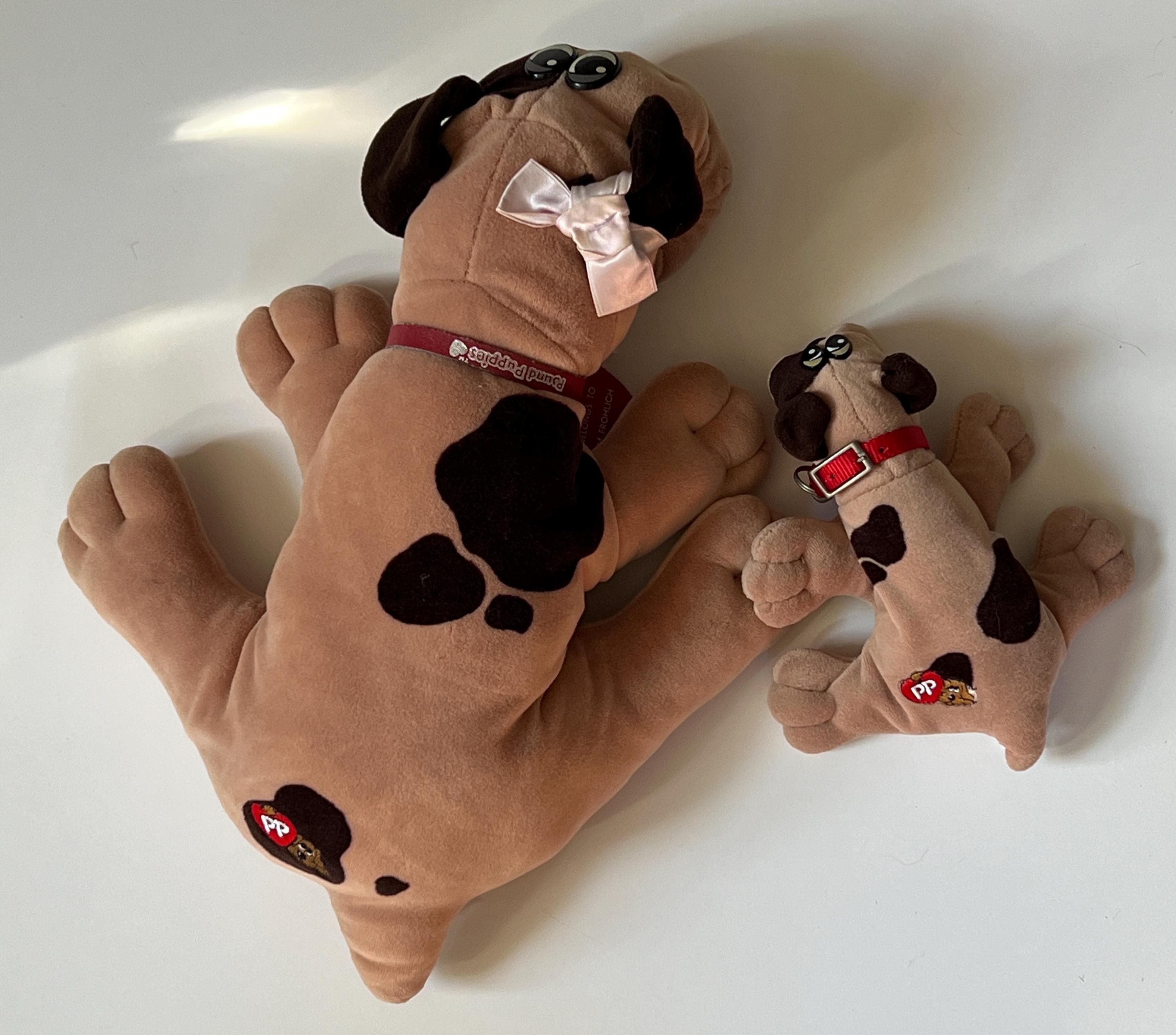 POUND PUPPIES Newborns Plush - Sleepy Tan Eco Friendly Stuffed Animal