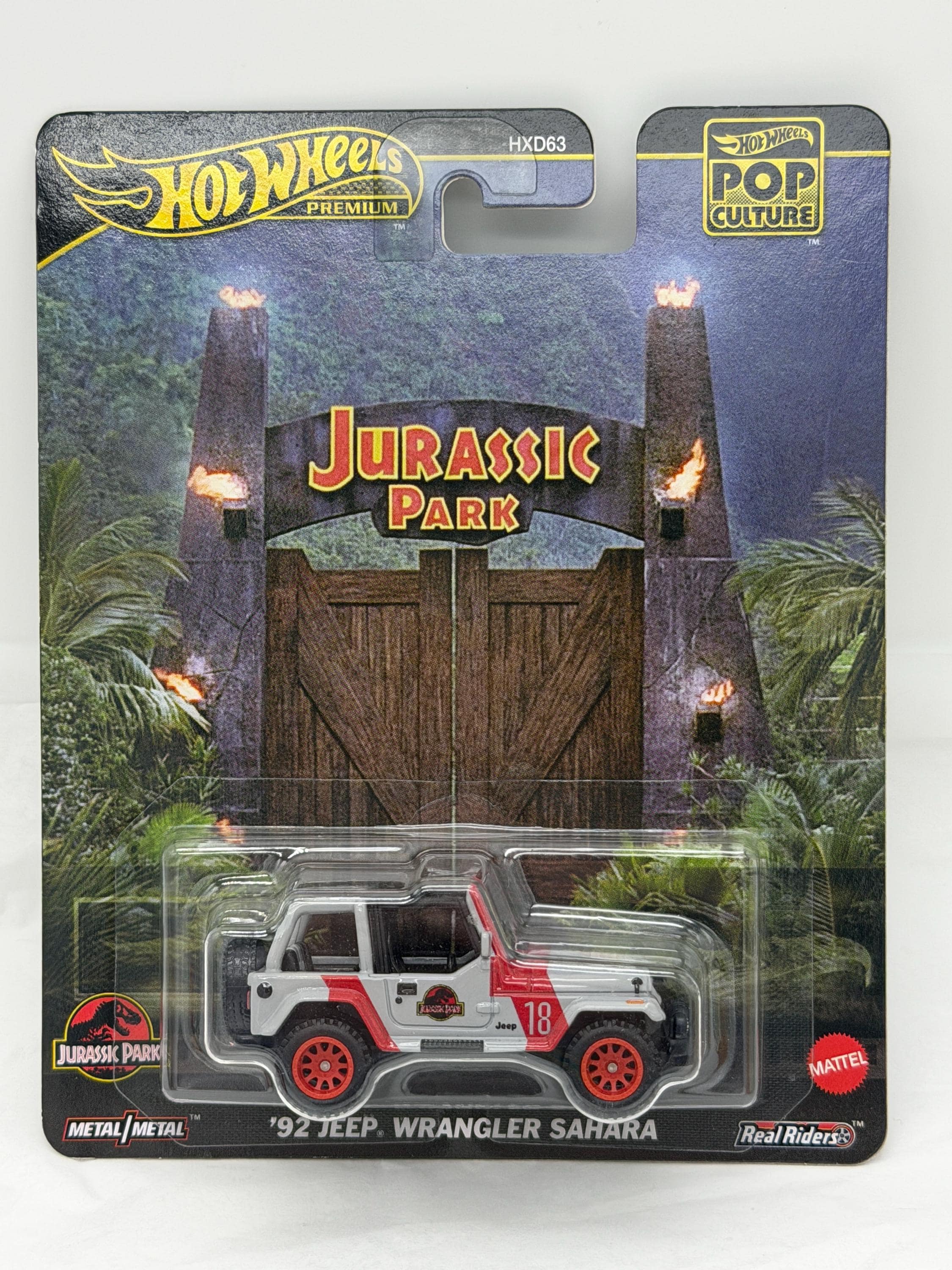 Hot Wheels Jurassic World Character Cars - Set di 4 veicoli pressofusi da GRM80-956A Release