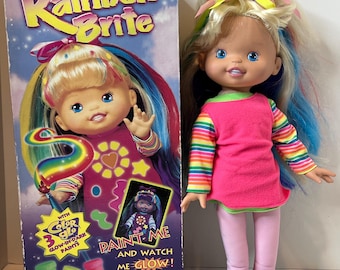 Vintage Rainbow Brite Color Crew 90s 15” doll HTF