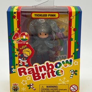 Rainbow Brite Tickled Pink  The Loyal Subjects holiday rare chase mini figure