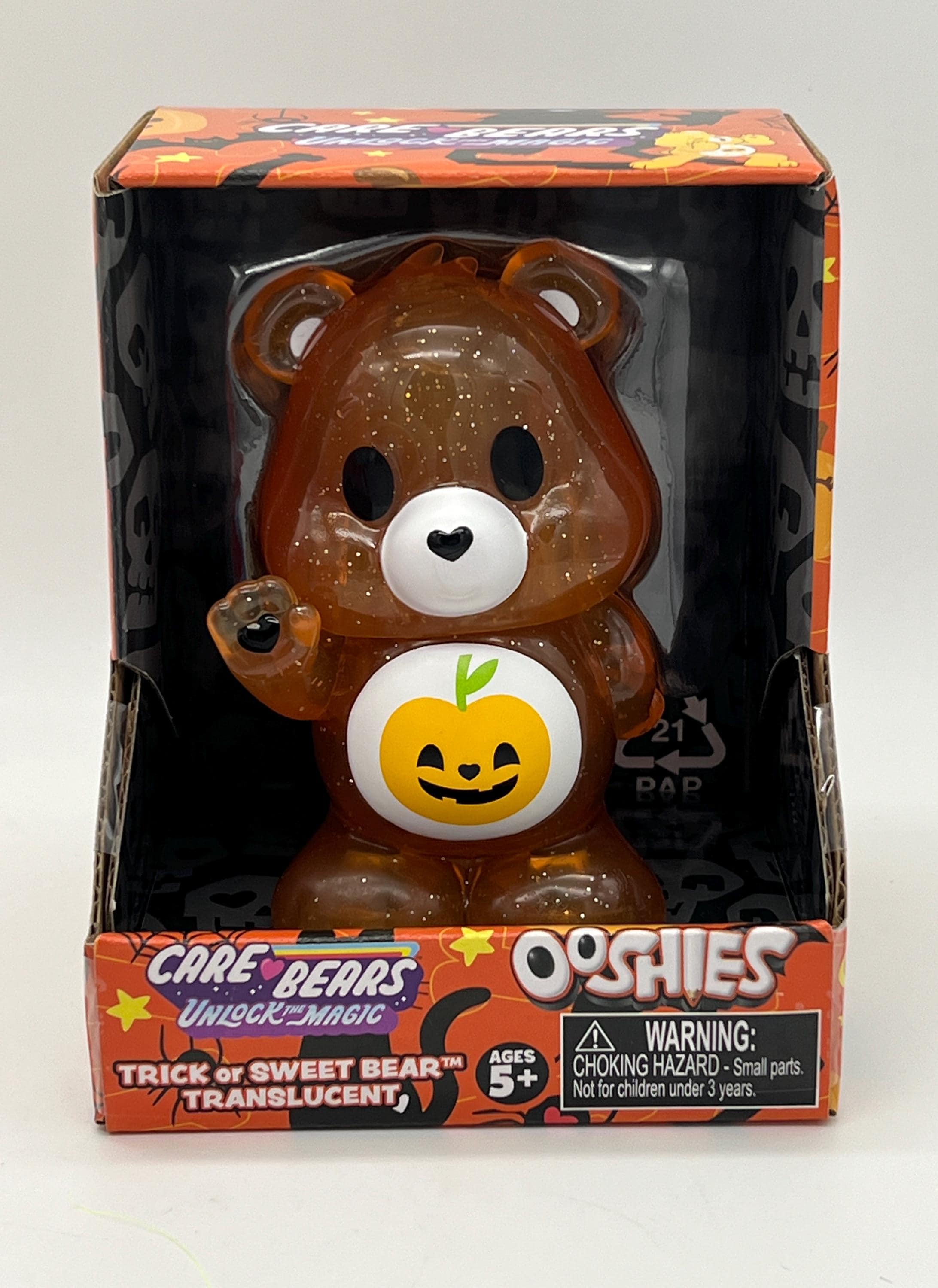 Care Bears Halloween Ooshies Trick or Sweet Bear Glitter Version