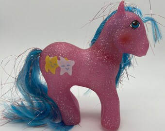 Figurine MLP Mon Petit Poney Star Dancer Vintage G1 Hasbro Hong Kong 87 A-9 1987