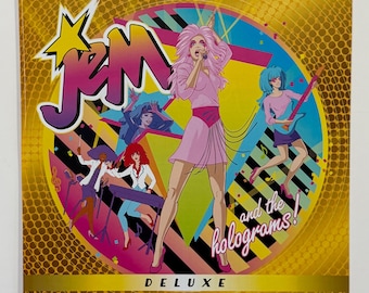New Jem and the Holograms 40th anniversary deluxe vinyl soundtrack album