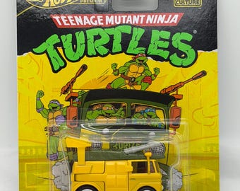 Tartarugas Ninja TMNT Carrinho de Festa em metal fundido na embalagem