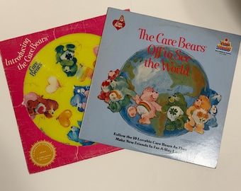Vintage Care Bears Vinyl: Off To See the World + Picture Disc