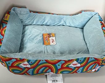 Rainbow Brite small size pet bed (cat or small dog) new with tags