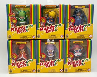 Rainbow Brite Mini Figures Series 2, Complete Set
