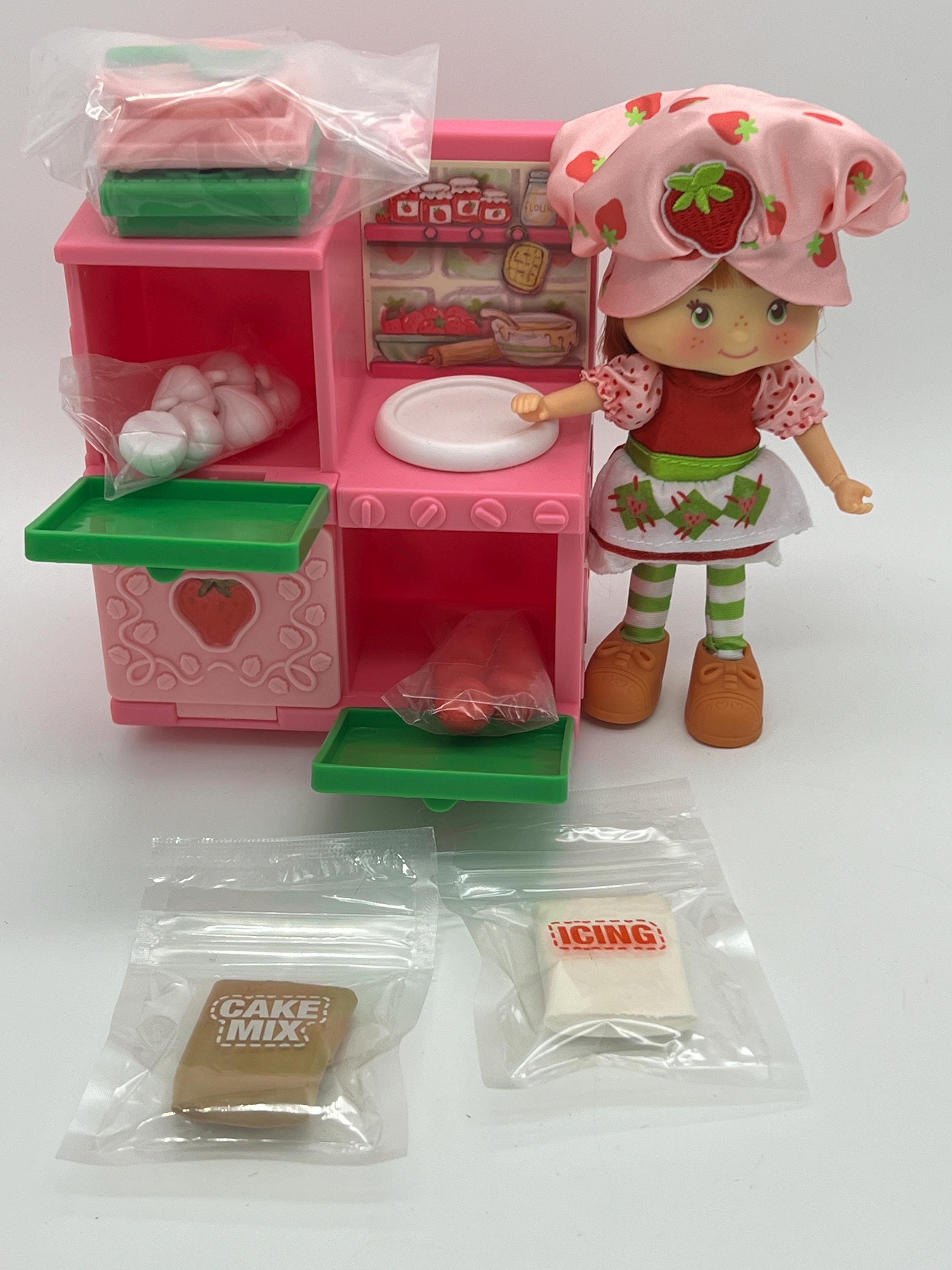 MINI POUPÉE ARTICULÉE CHARLOTTE AUX FRAISES 8cm HASBRO 2008 Ref 21 EUR