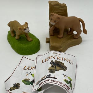 McDonald’s Happy Meal toy Disney Lion King Simba and Sarabi