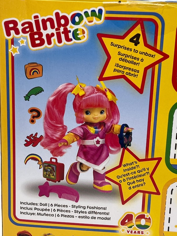 Poupée Rainbow Brite – Up, Up & Away – 21cm – Cerise – Hallmark 1997