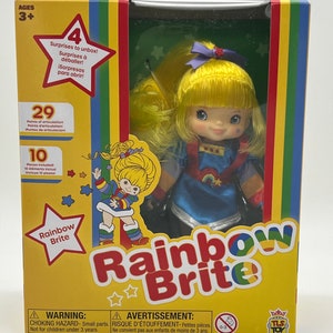 Rainbow Brite The Loyal Subjects 5.5” poseable 40th anniversary fashion  doll