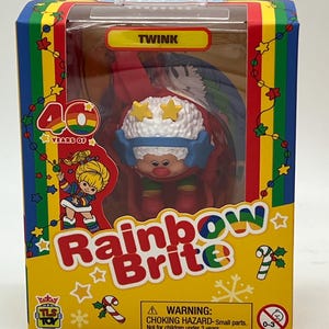 Rainbow Brite Twink The Loyal Subjects holiday version mini figure