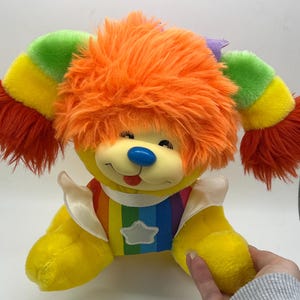 Peluche vintage Rainbow Brite Puppy Brite