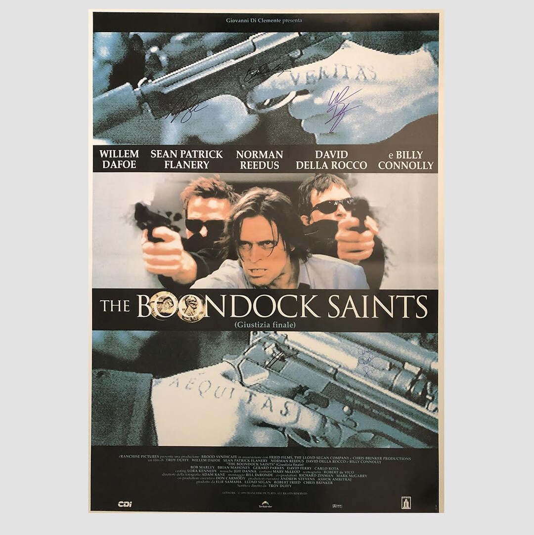 Signed the Boondock Saints Movie Poster - Etsy Canada